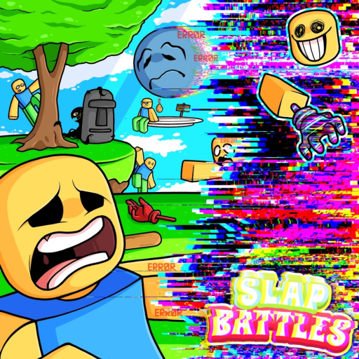 Slap Battles Admin Gloves official Roblox game thumbnail