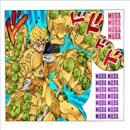 Jojo's Bizarre Adventure Manga - Gold Experience Roblox decal