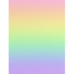 Rainbow closet!