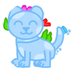 Coral Doggo Roblox badge thumbnail