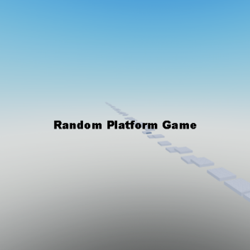 Random Platform Game
