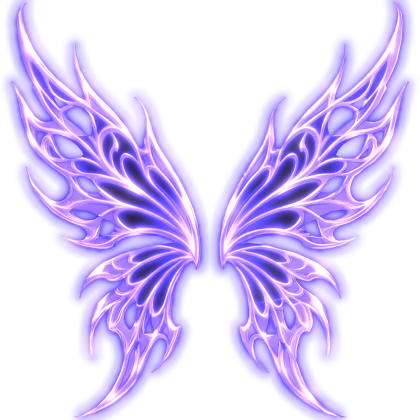 Emissive Purple Phoenix Seraphim Wings (Glowing) Roblox item