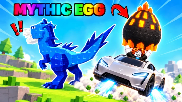 Fly Tesla Roadster To Steal Eggs animals and cars: Fly Tesla Roadster To Steal Eggs screenshot
