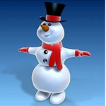The cool Snowman's