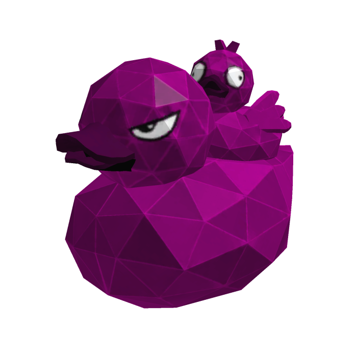Magenta/.Purple Duo Ducks Recolor (Addon)