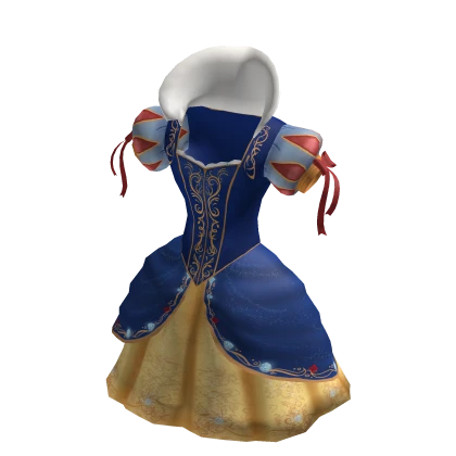 🍎 Snow White Queen Rococo Fairytale Ballgown | Roblox Item - Rolimon's