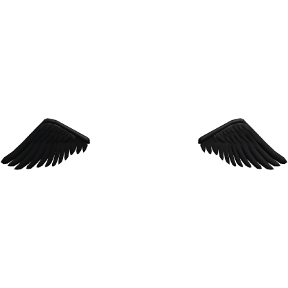 Black Angel Wing Ears Roblox item