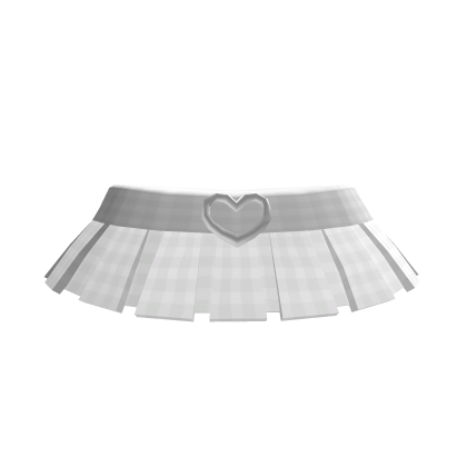 Chibi Girl White plaid skirt Roblox