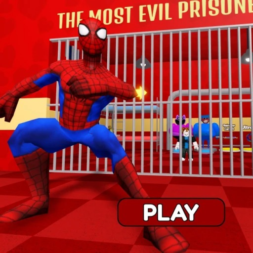 SPIDERMAN'S PRISON RUN (OBBY) official Roblox game thumbnail