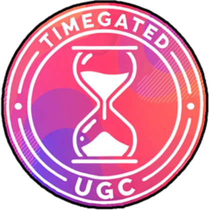 Timegated UGC Roblox group icon