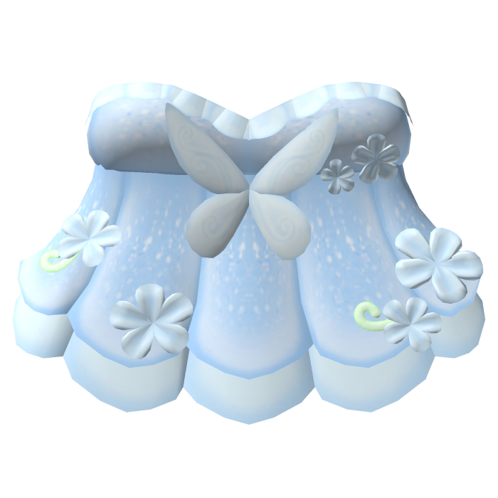 . ‿ ♡ silvermist blue water fairy dress !