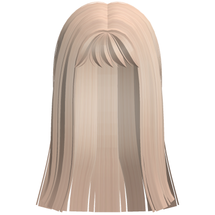Long Straight Hair (Blonde)