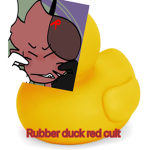 Rubber duck red cult