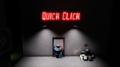 Thumbnail for Roblox game: Quick Click