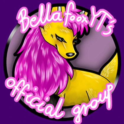 BellafooxYT's official group Roblox group icon