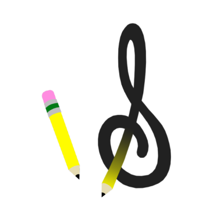 Music art fade cutie mark Roblox decal