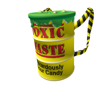 Toxic Waste Yellow Drum Backpack thumbnail
