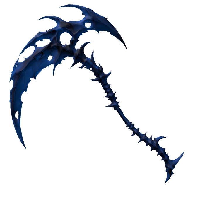 Blue Frost Spine Reaper Scythe