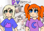 Ruby and violet hangout!
