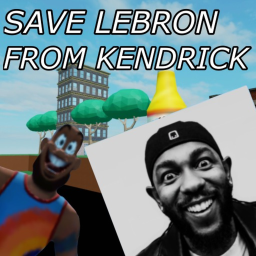 SAVE LEBRON FROM KENDRICK!!! Adventure Obby
