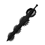 [ pbr ] Dark Jigsaw Blade [ v2, Left ]