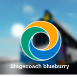 Stagecoach Blue-burry