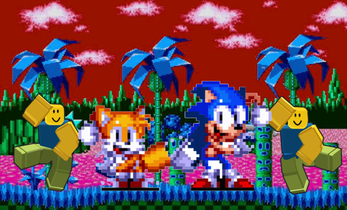 Classic Sonic And Tails Dancing screenshot 1