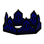 (CODE: DBC8) Dark Blue 8-Bit Crown 🩷