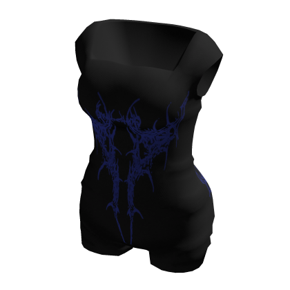 Breathe Divinity Woman Bodysuit Blue thumbnail