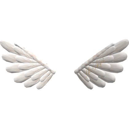 ♡ matching cute white his angel wings  Roblox item