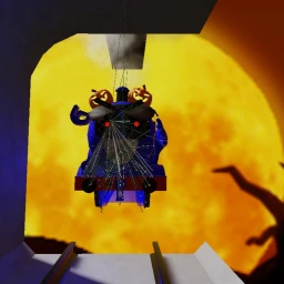 Blue nixon.Exe Halloween update icon