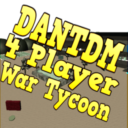 DANTDM 4 Player War Tycoon