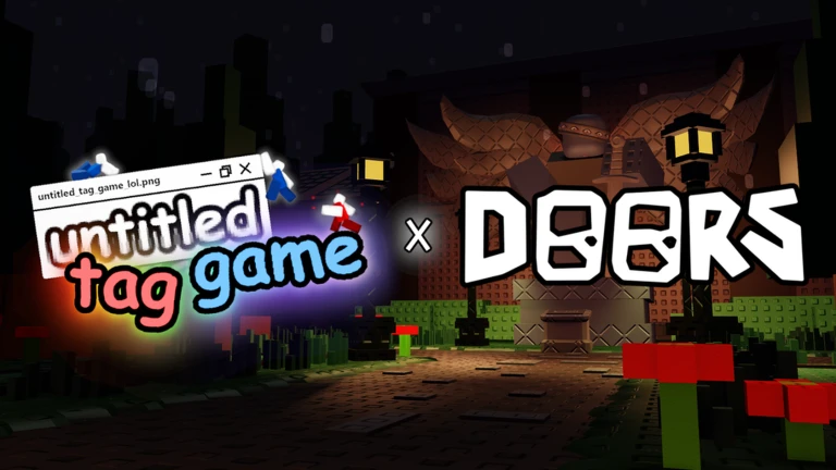 👁️ DOORS x untitled tag game! 👁️