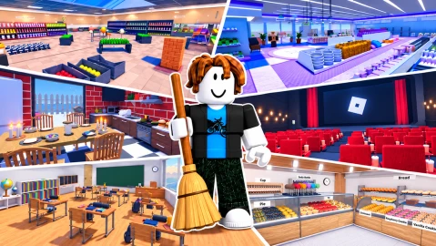 Clean Everything Roblox game thumbnail