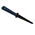 Cartoony Rainbow Katana