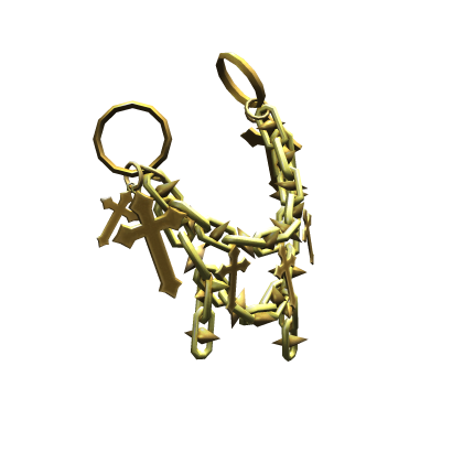 Left Waist Chains w/ Crosses › Gold thumbnail