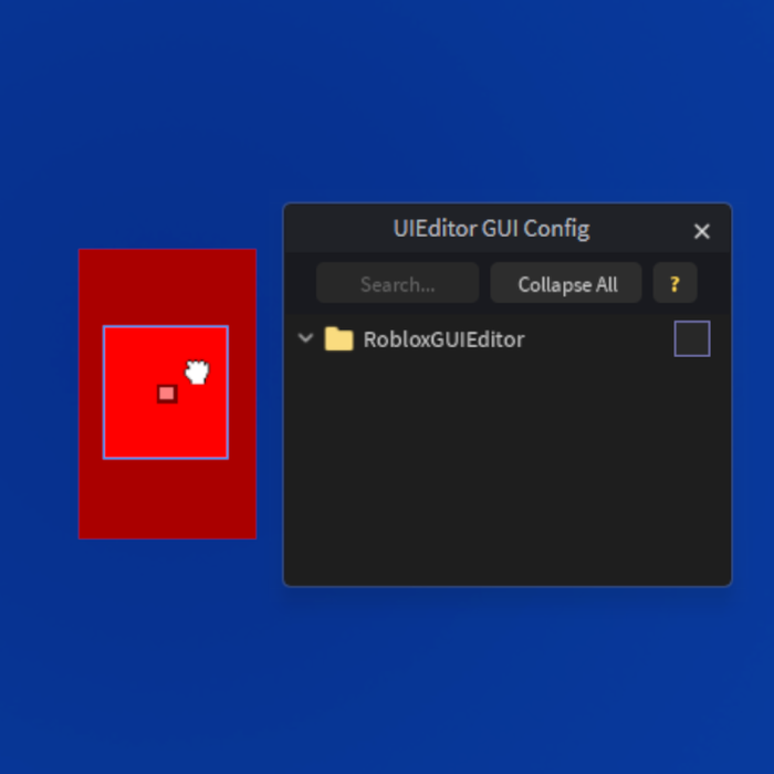 UIEditor Hider GUI preview 2