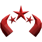 Red Star  Gems Horns