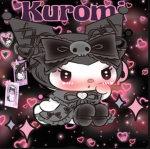 Kuromi love pop