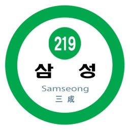 SEOUL SUBWAY Line 2 Samsoeng Station icon