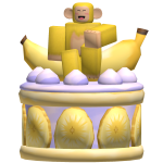 Shady Monkey’s Banana Birthday  Cake (Vanilla)🍌🎂