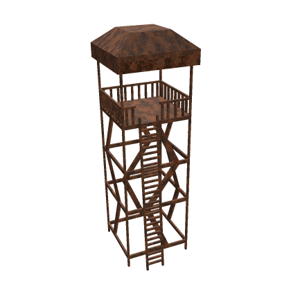Rusted Sniper Tower Watch Defense Kit Towers Decal