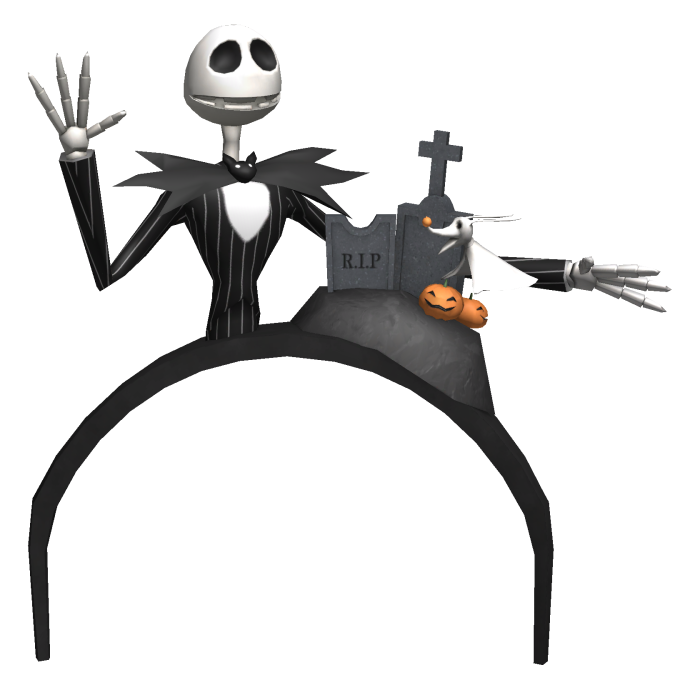 💀 Jack Skellington Halloween Headband 