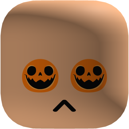 Chibi Pumpkin Eyes Sad Face [HALLOWEEN🎃]