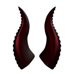 Crimson Carnage Horns