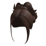 Aesthetic Y2k Messy Ponytail (Brown)