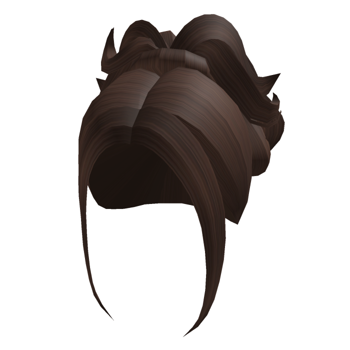 Aesthetic Y2k Messy Ponytail (Brown)