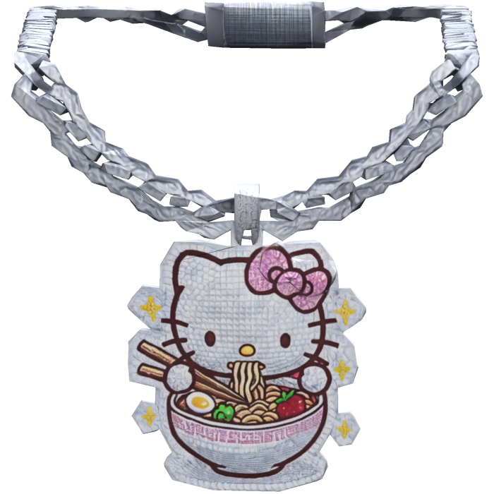 [3.0] Ramen Ello Kitty Iced Out Chain
