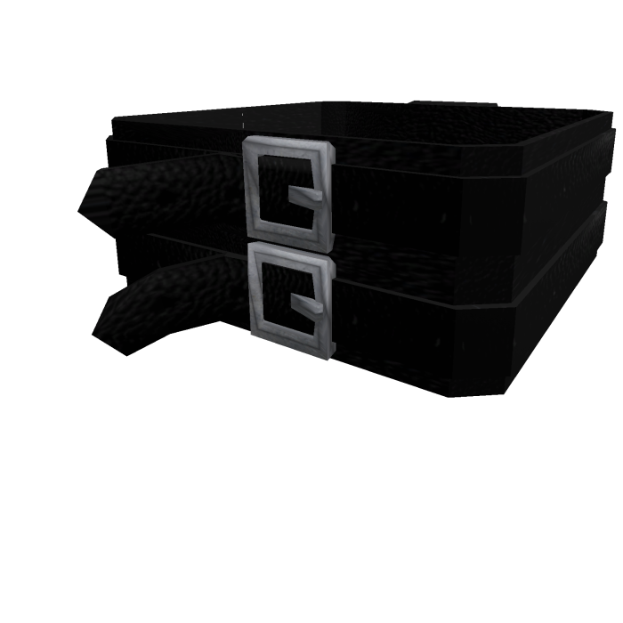 Black buckle wristband - RIGHT