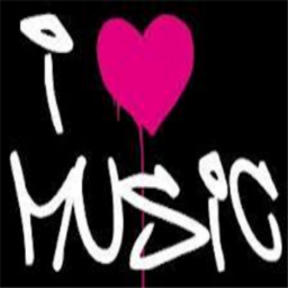 I Love Music #7 Roblox decal